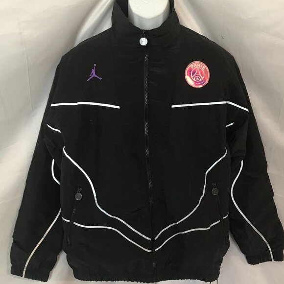 Jordan Other - Jordan Paris Saint-Germain Full Body Zipper Activewear Athletic Rain Jacket #307